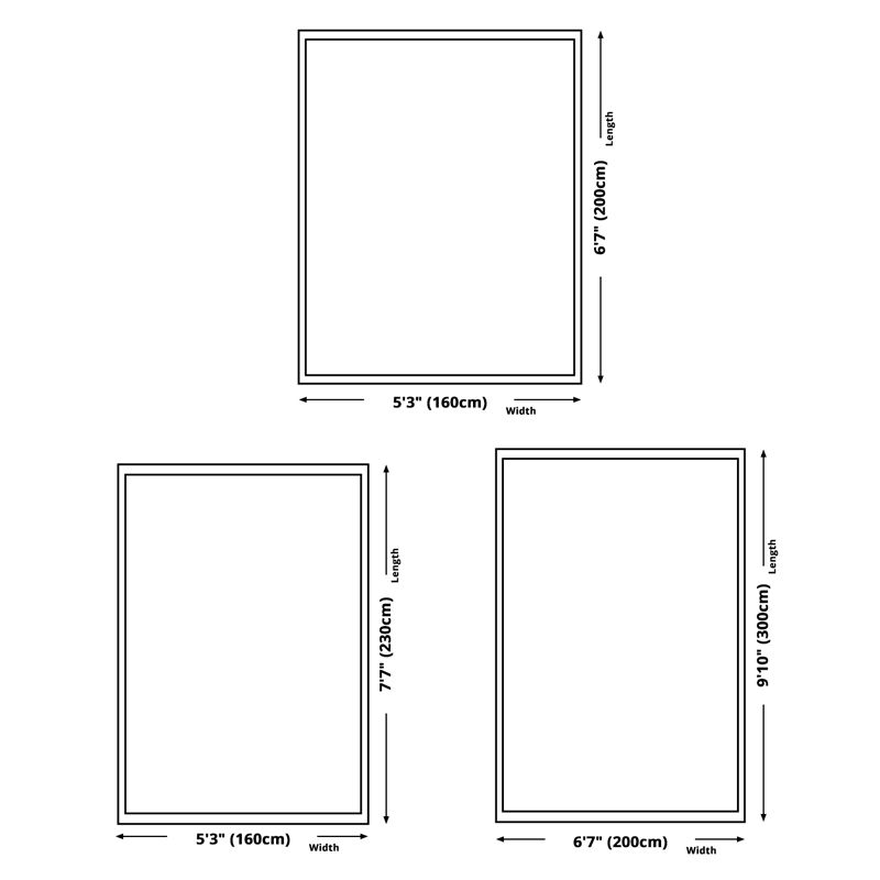 Tappeto grafico in poliestere di tappeto grafico blu per tappeto interno per arredamento per la casa