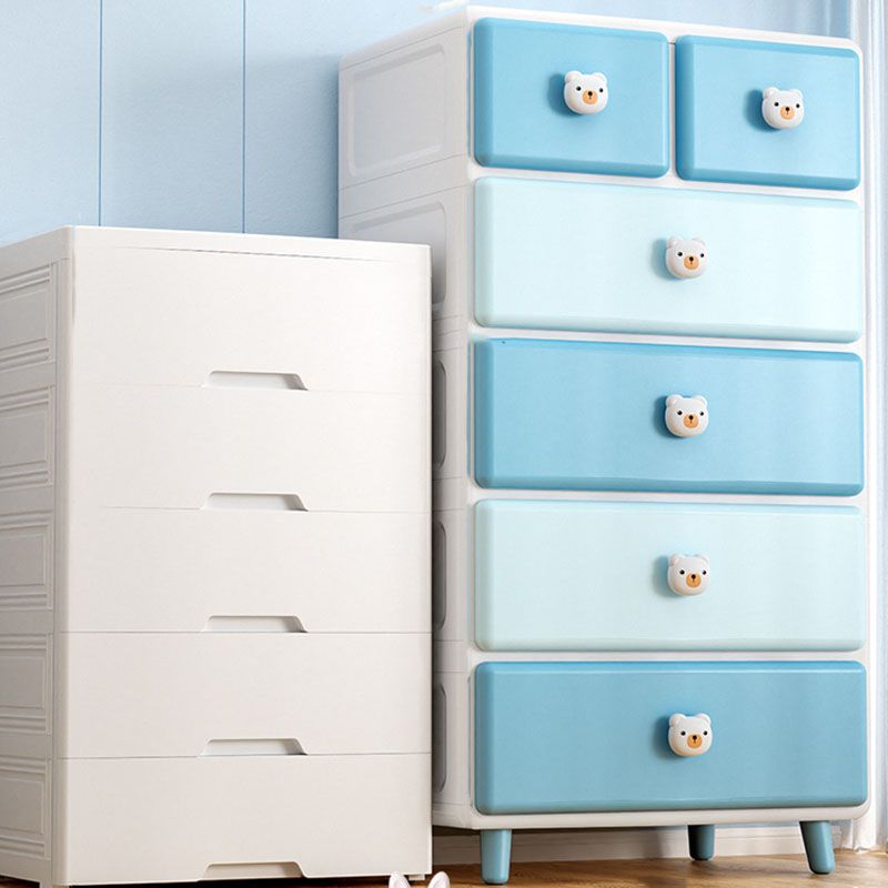 Plastic Bedroom Armoire with Drawer Urban Wardrobe Armoire for Home