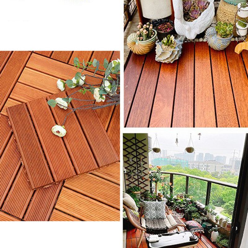 Tradition Oak Floor Tile Water Resistant Click Lock Wooden Floor for Living Room