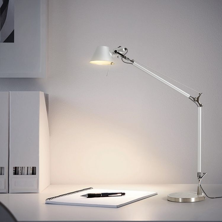 Glockenförmige verstellbare mechanische Schreibtischlampe moderne Tischlampe für Schlafzimmer