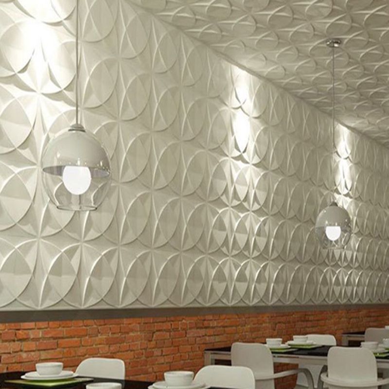 Modern Wall Paneling Peel and Stick Geometric Pattern Wall Paneling