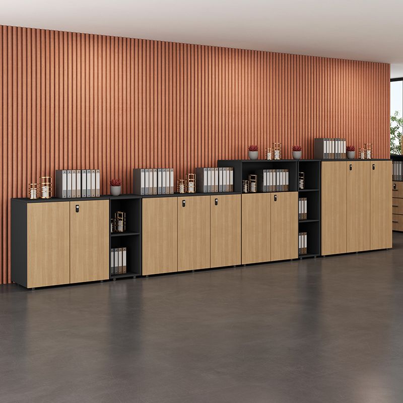 Engineered Wood Filing Cabinet Lateral Contemporary File Cabinet