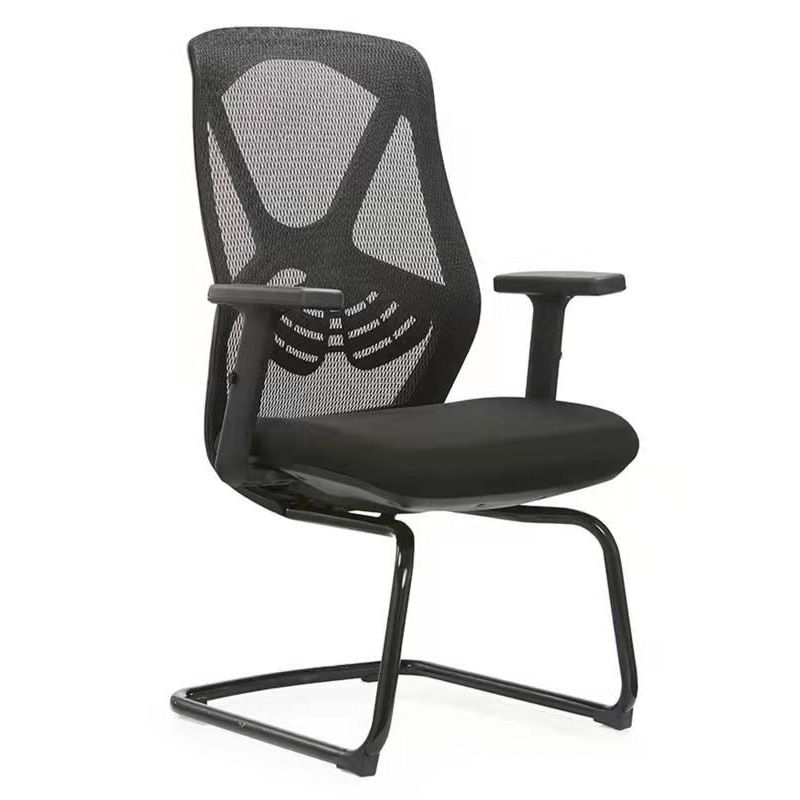 Modern & Contemporary Office Chair Fixed Arms High Back Ergonomic Mesh Task Chair