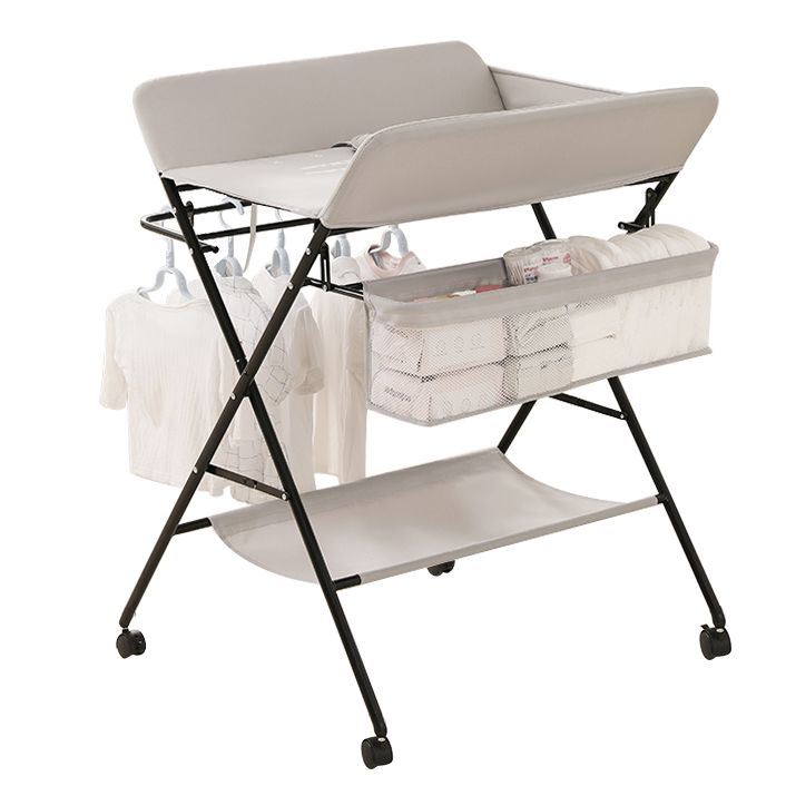 Metal Baby Changing Table Folding and Portable Changing Table