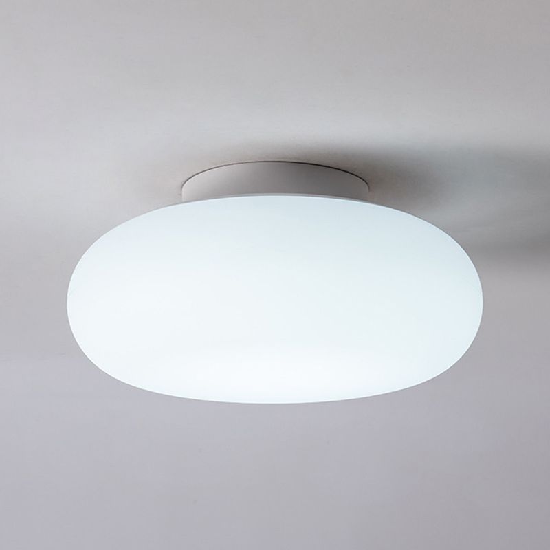 White LED Ceiling Light Modern Flush Mount Lighting for Bedroom