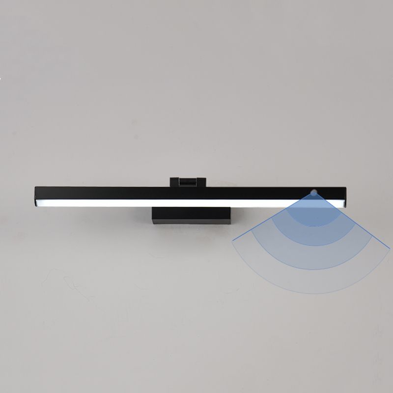 Modern Minimalist Style Elongated Wall Mounted Vanity Lights Acrylic 1 Light Vanity Wall Light Fixtures