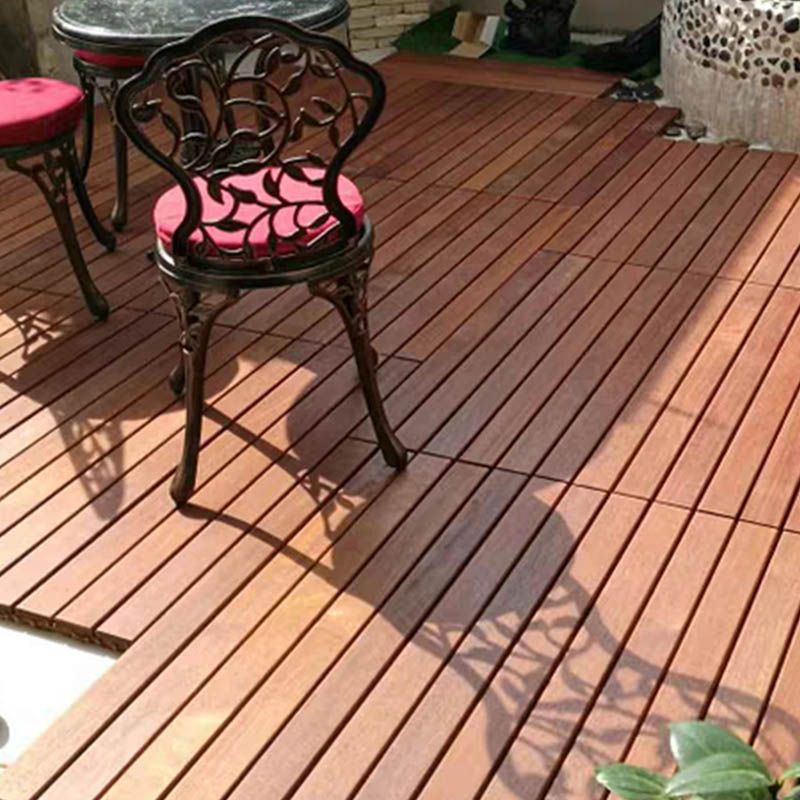 Classical Flooring Tile Solid Color Wood Outdoor Patio Flooring Tiles