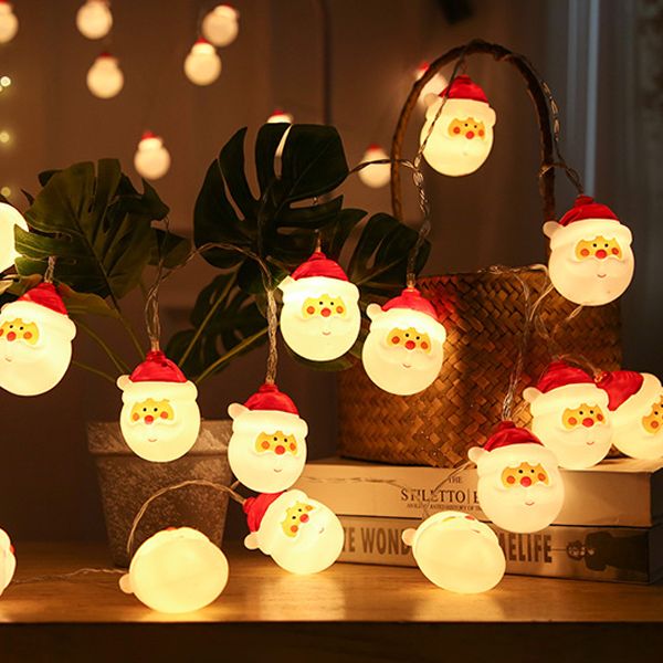 Modern Romantic LED Christmas Lamp Plastic Decorative Lights for Exterior Spaces