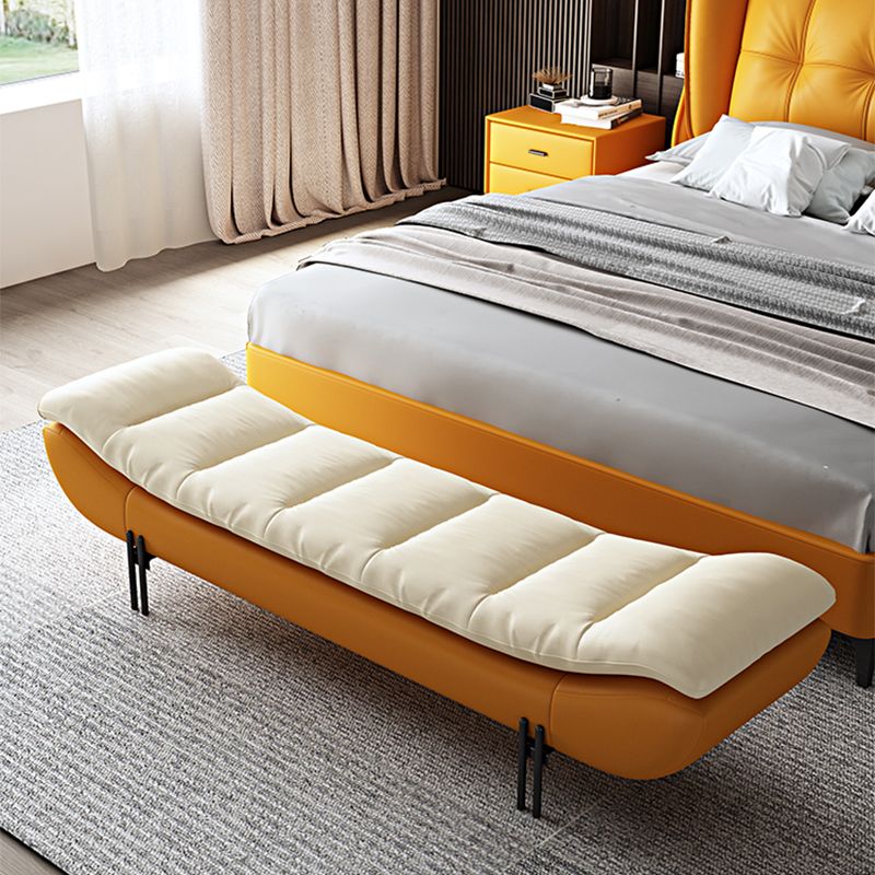 19.5-inch Width Modern Seating Bench Cushioned Bedroom Bench