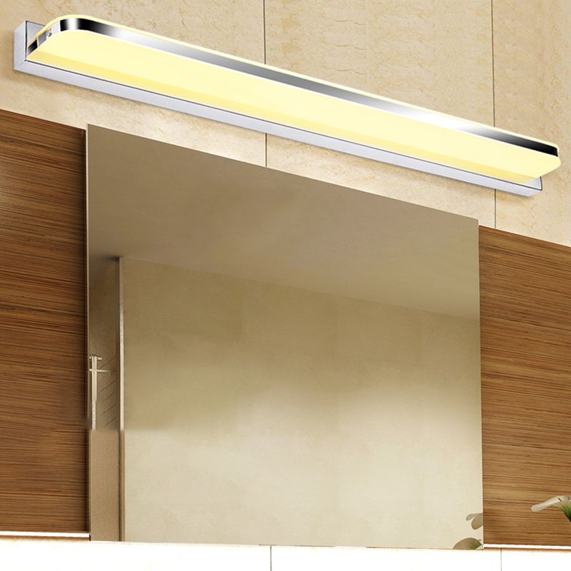 Modern Metallic LED Wall Sconce Simplicity Bathroom Vanity Lighting Fixtures