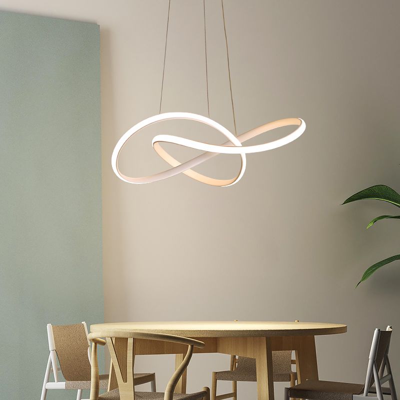 Nordic Modern Simple Style LED Pendant Chandelier Light for Dining Room Bedroom Bar