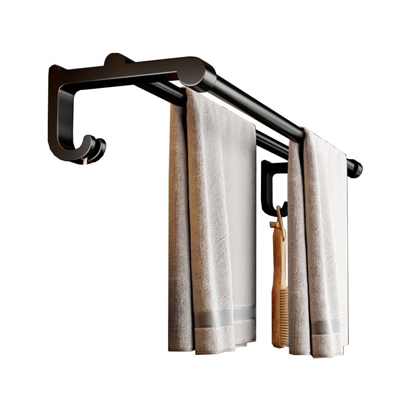 Modern Black Bath Hardware Set Towel Bar Bathroom Hardware Set