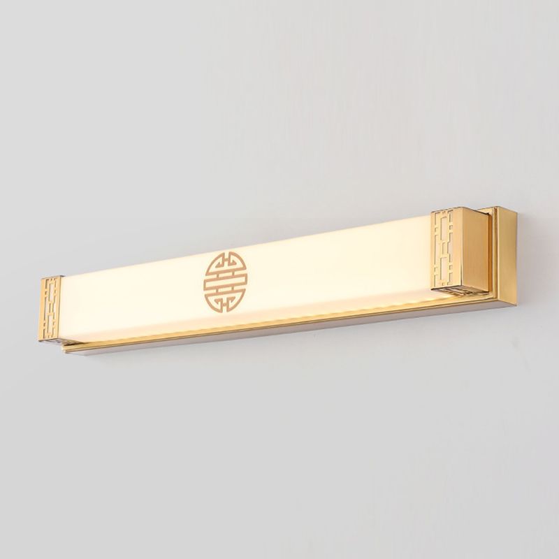 Moderne metalen LED -muur SCONCE Lineaire badkamer ijdelheid verlichtingsarmatuur