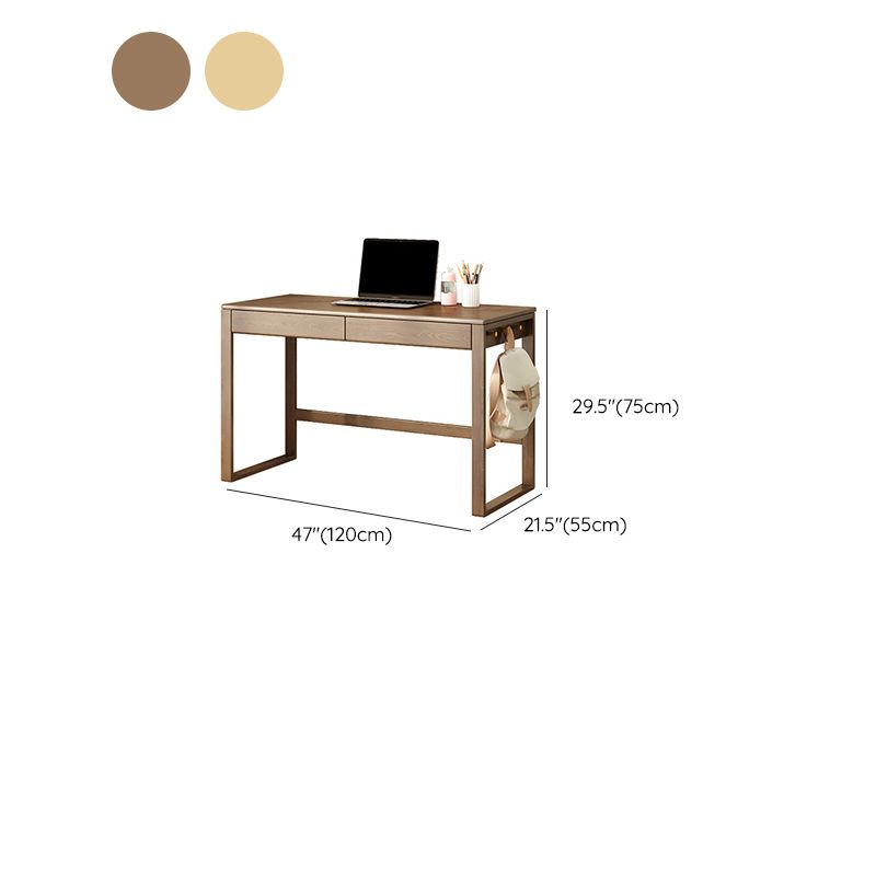 Study Desk with Storage and Drawer Child Desk and Chair Set with Hook