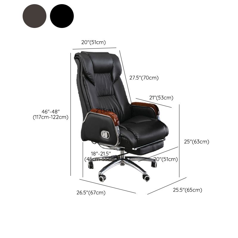 Armless Office Chair Tilt Mechanism No Distressing Ergonomic Desk Chair with Wheels