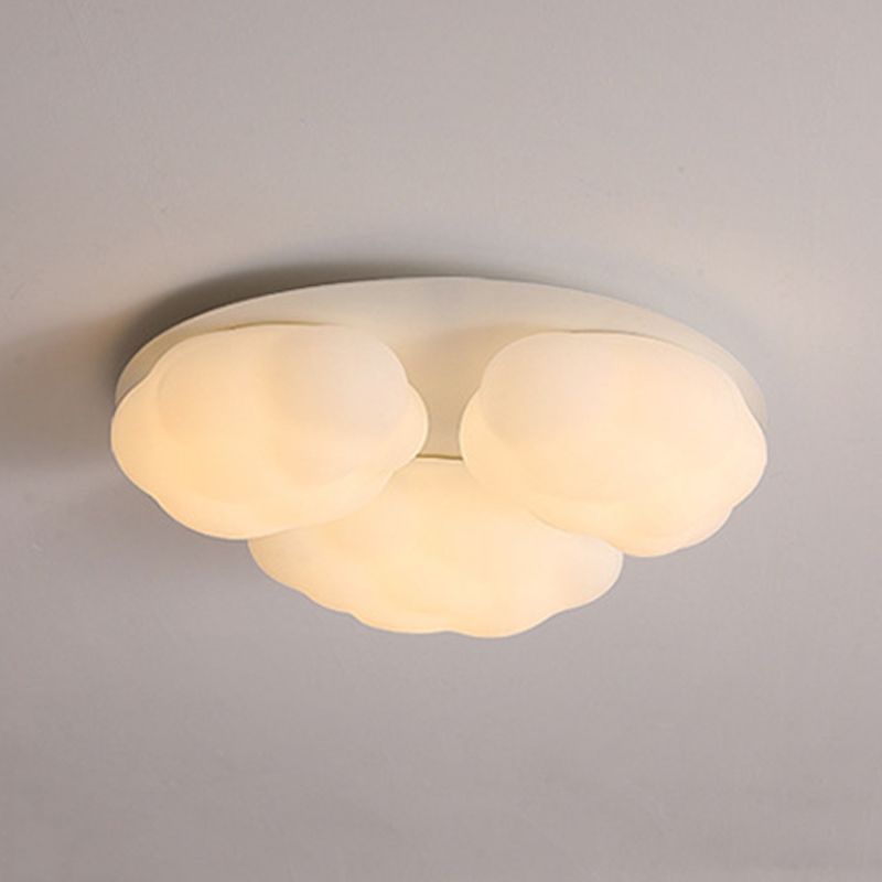 Cloud Shape Flush Mount Ceiling Light Modern Fixture Flush Mount Lamp for Living Room