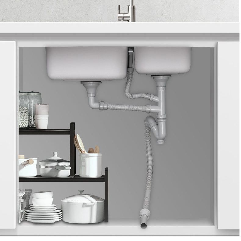 Stainless Steel Kitchen Sink Modern Kitchen Sink with Double Sink(Not Included Faucet)