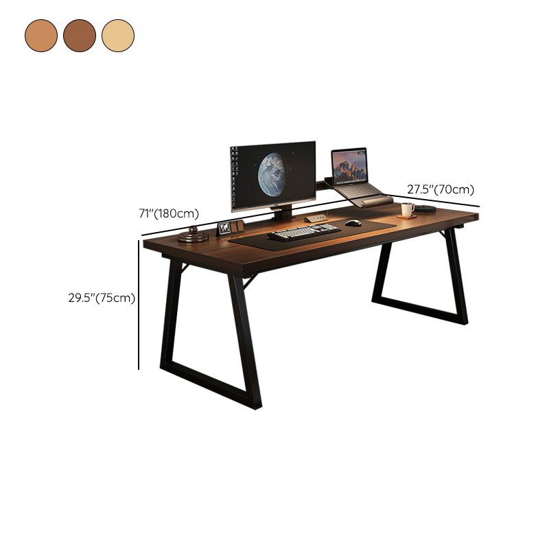 Contemporary Writing Desk Rectangular Computer Desk for Dormitory