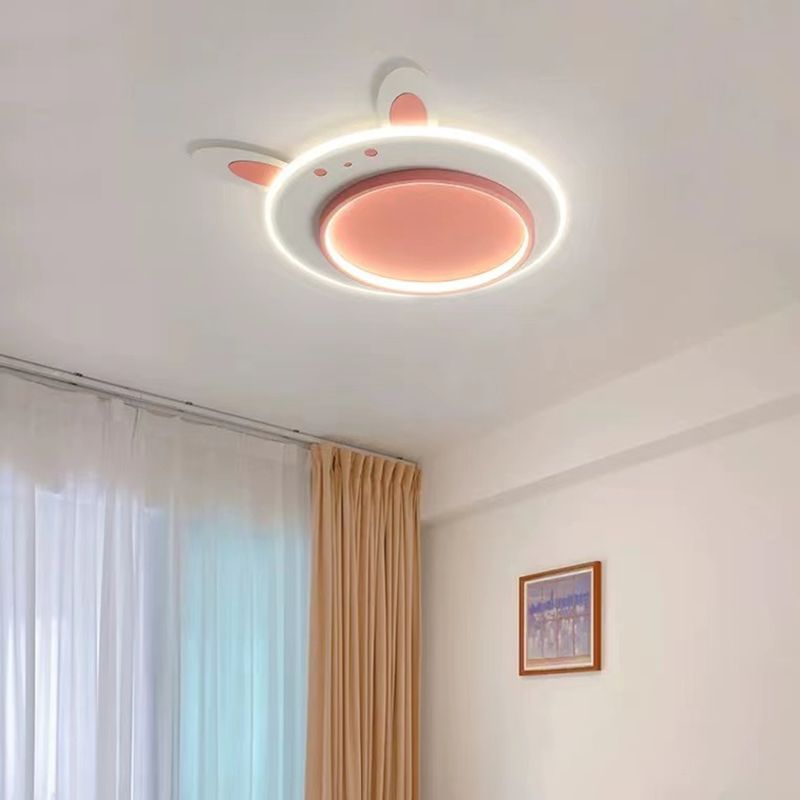 LED Ceiling Mount Light Children Ceiling Light with Acrylic Shade for Kid's Room