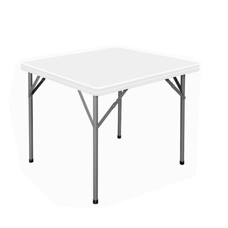 Contemporary Square Dining Table Plastic  Folding Catio Table