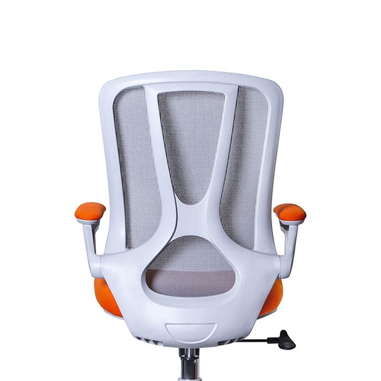 Modern Ergonomic Mesh Task Chair Mid Back Padded Arms Swivel Chair