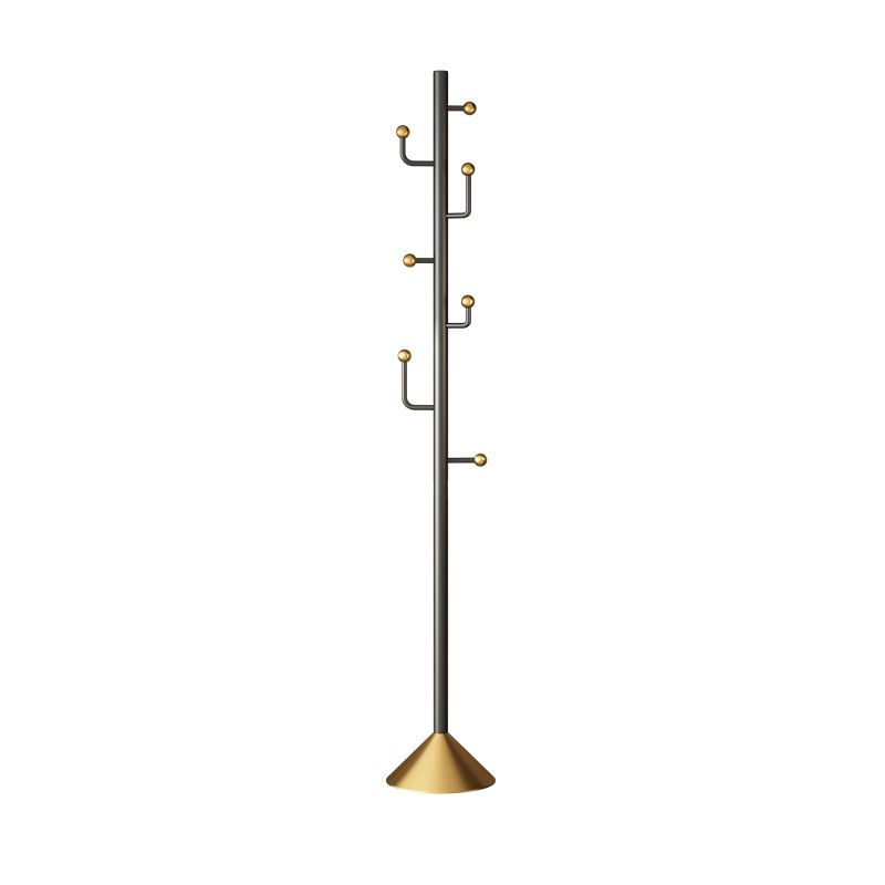 Industrial Hall Stand Metal Hooks Included No Distressing Free Standing Coat Rack