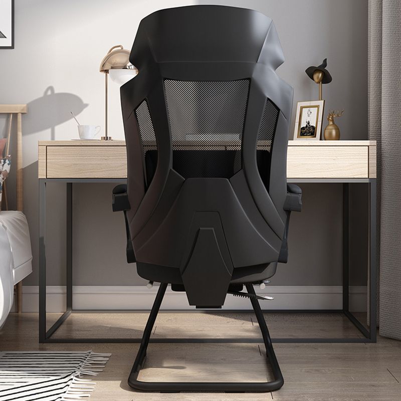 Padded Arms Office Chair No Distressing Ergonomic Desk Chair