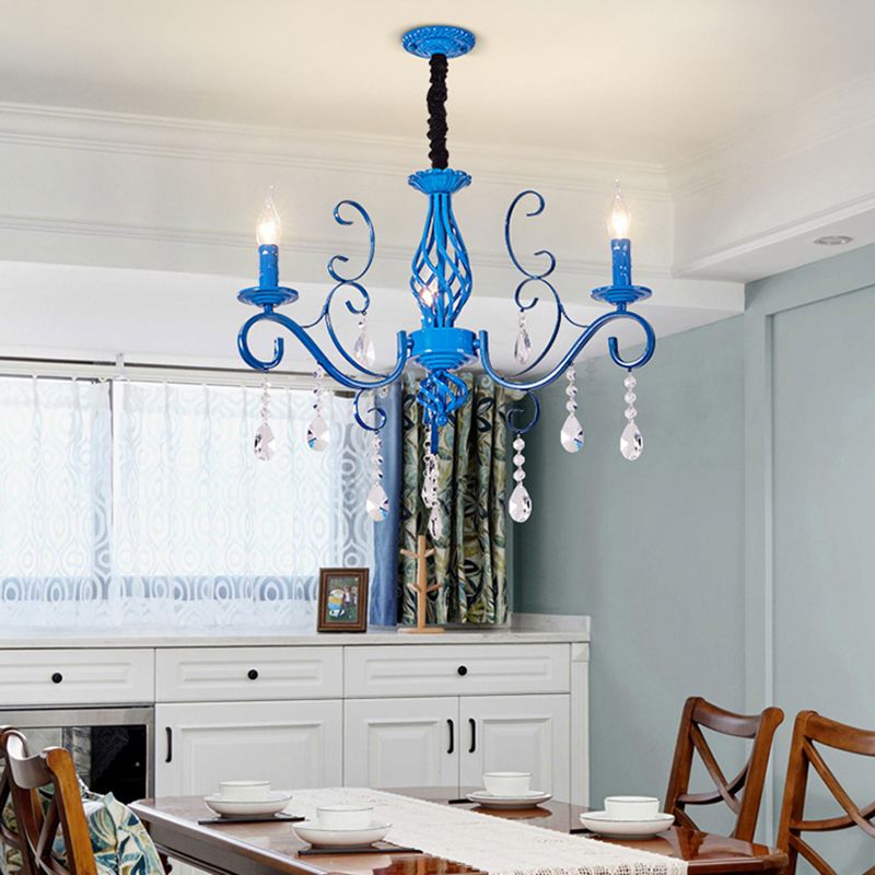 Traditional Unique Chandelier Lights Crystal Pendant Light Fixtures