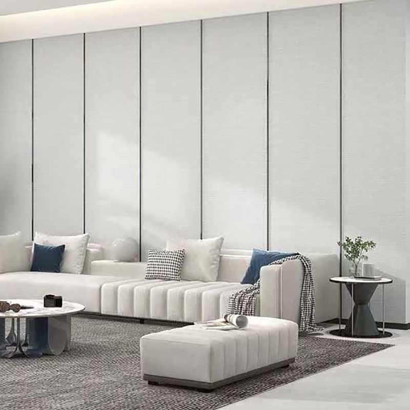 Modern Wall Panel Solid Color Peel and Stick Waterproof Wall Ceiling for Living Room