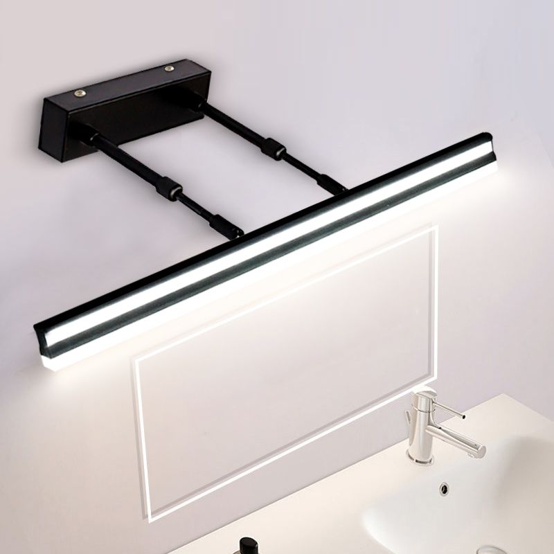 Extendable Bar Shaped Bathroom Vanity Wall Light Fixture Modern LED Sconce Lamp