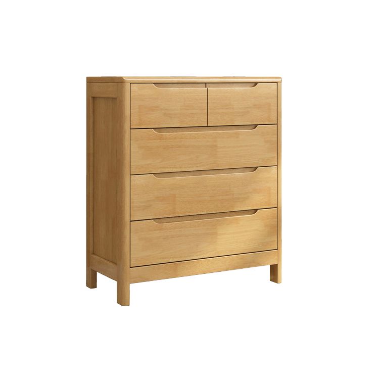 16" D Storage Chest Modern Wooden Storage Chest Dresser with 5 / 6 Drawers