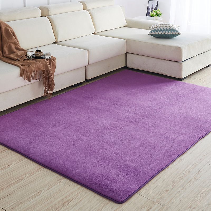 Tapis de salon multicolore simplicité synthétique nature synthétique pour animaux de compagnie Animable antidérapant tapis de support