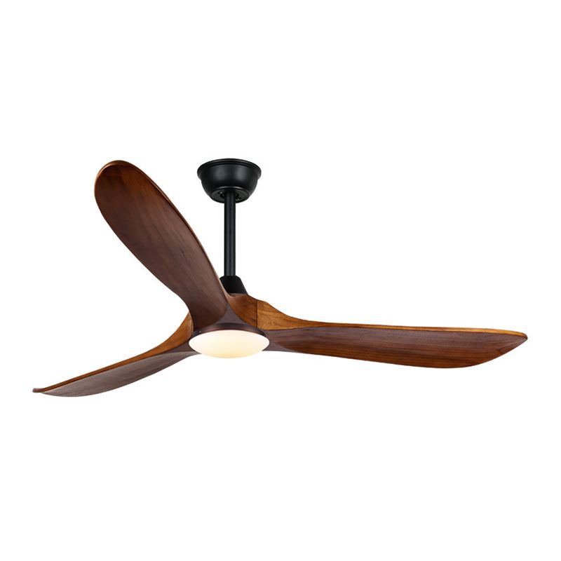 Contemporary Ceiling Fan Light Fixture Wooden Ceiling Lamp for Bedroom