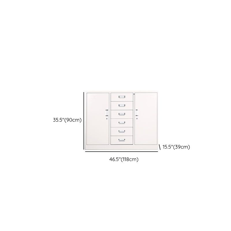 Modern Steel Cabinet Locking Drawers and Storage Filing Cabinet