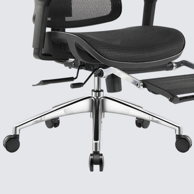 Removable Arms Office Chair Adjustable Seat Height Modern Desk Chair with Wheels