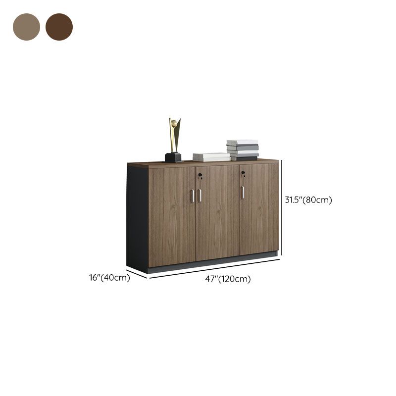 Modern Engineered Wood File Cabinet Lateral Filing Cabinet with Lock and Storage