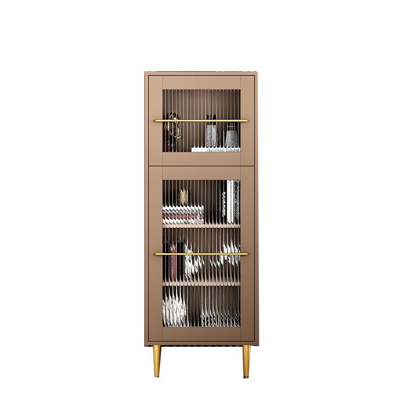 Modern Wood Accent Cabinet 15.74" Wide Storage Cabinet with 2 Doors