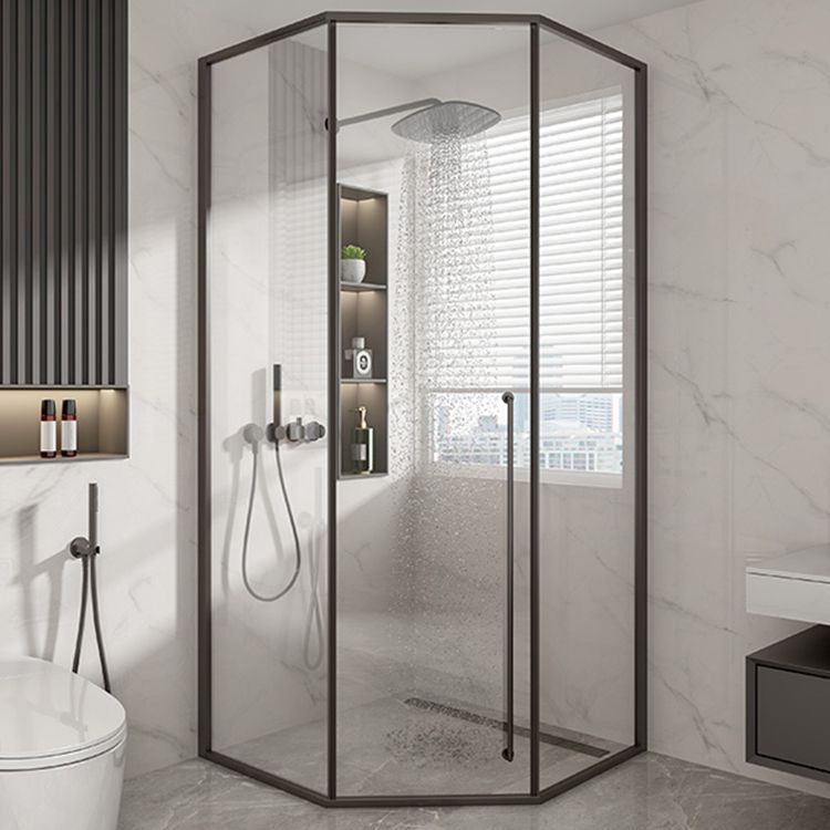 Framed Neo-Angle Shower Enclosure Clear Easy Clean Glass Shower Enclosure