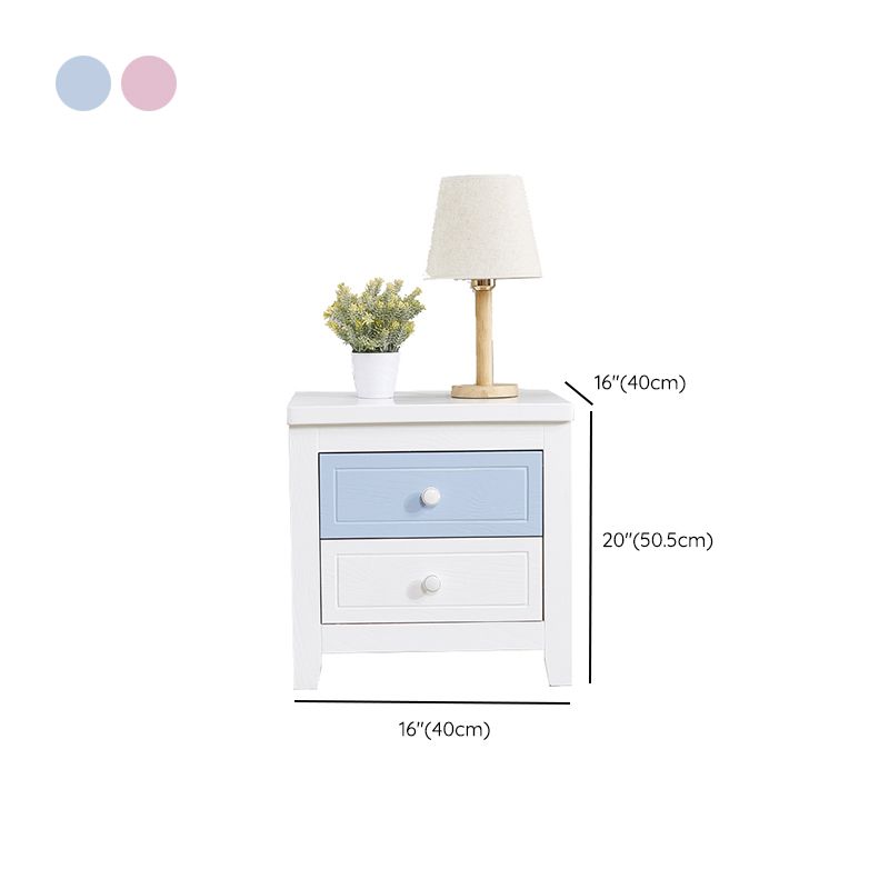 Wooden Accent Table Nightstand Modern Nightstand for Bedroom