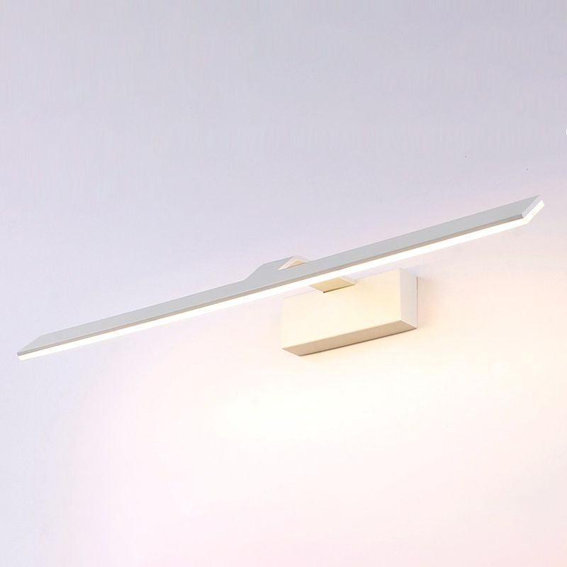 White Wall Sconce Light Modern Creative Wall Light for Bathroom