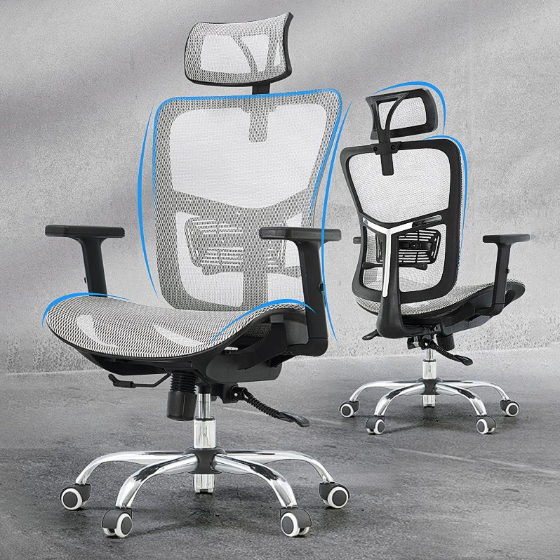 Modern Desk Chair Mesh Computer Chair High Back Conference Chair with Wheels