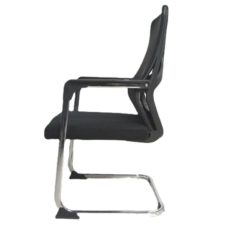 Arms Included Office Chair Contemporary Chrome Frame Desk Chair