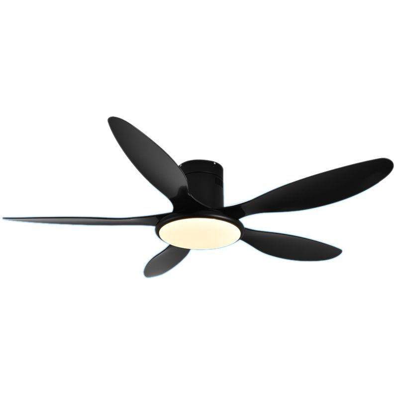 Minimalism LED Ceiling Fan 5-Blade Fan Lighting for Dining Room