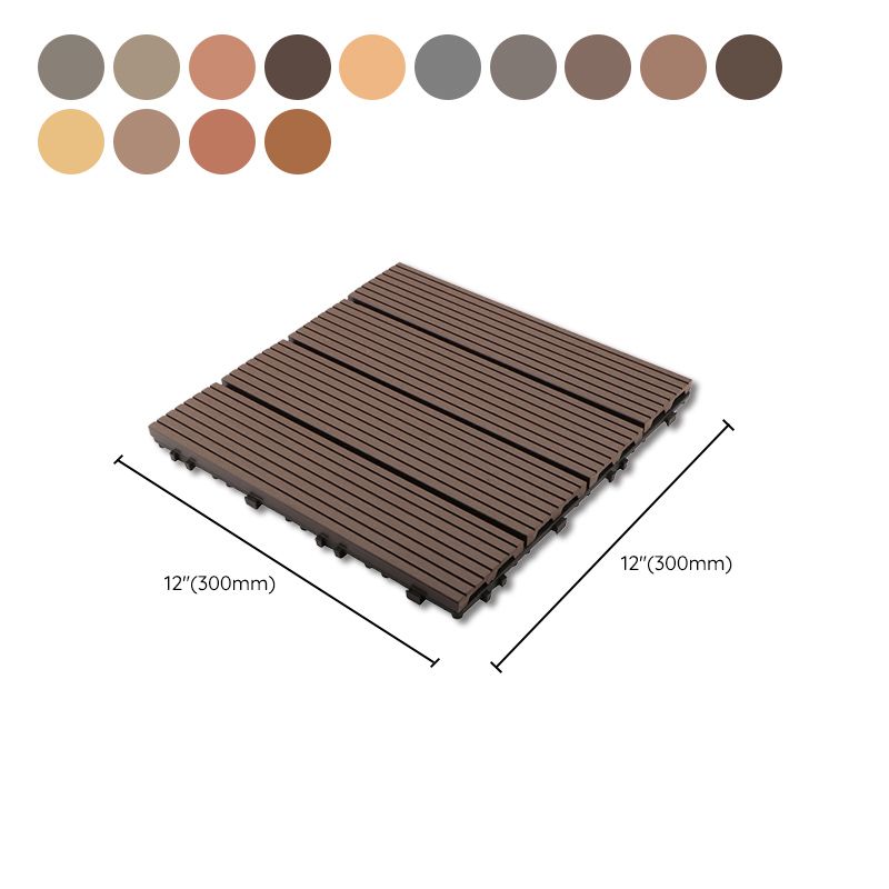 Outdoor Patio Flooring Tiles Composite Patio Flooring Tiles with Waterproof