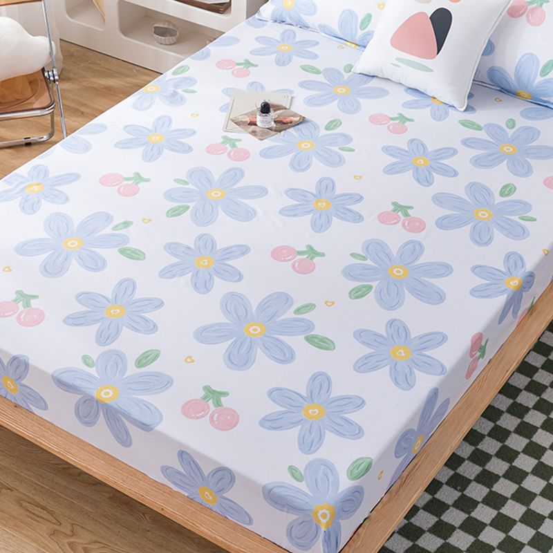 Cartoon Printed Fitted Sheet Polyester Twill Breathable Fade Resistant Printed Sheet