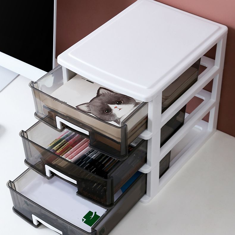 Transparent Filing Cabinet Plastic Drawers Vertical Contemporary Filing Cabinet