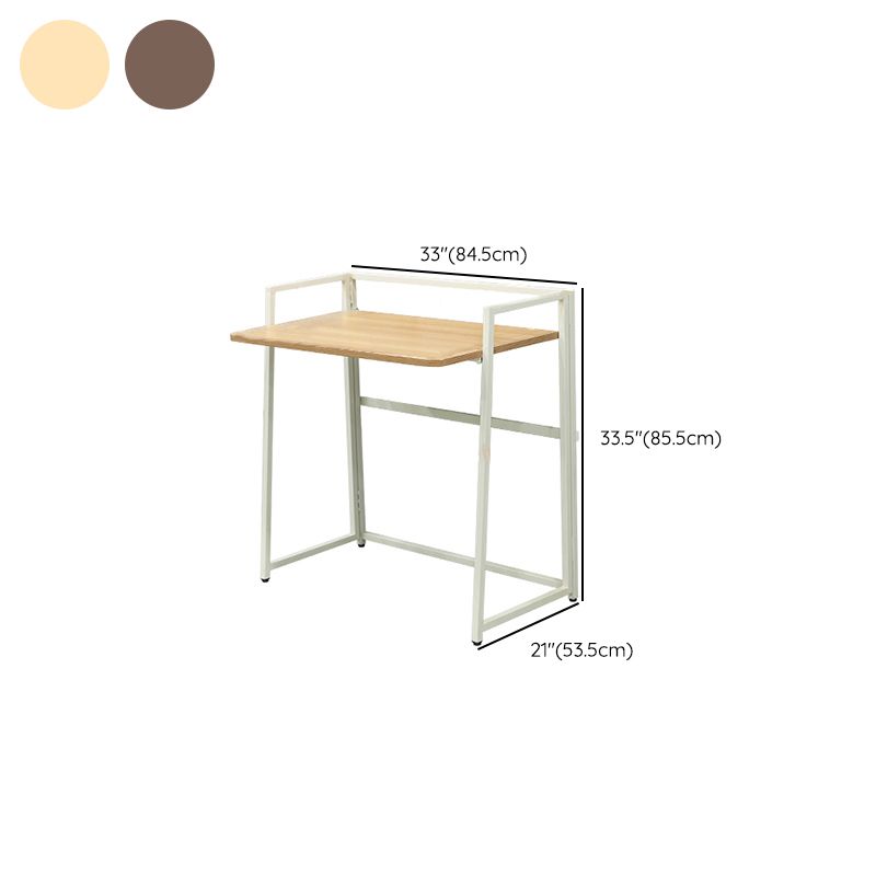 Folding Dormitory Writing Desk Contemporary Rectangular Office Desk