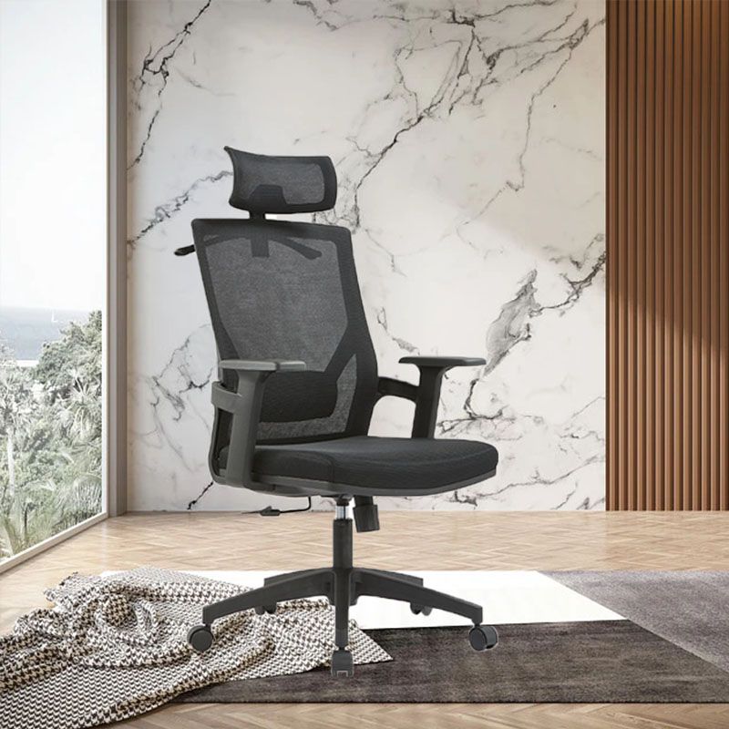 Mid / High Back Office Chair Rotatable Mesh Task Chair with Wheels