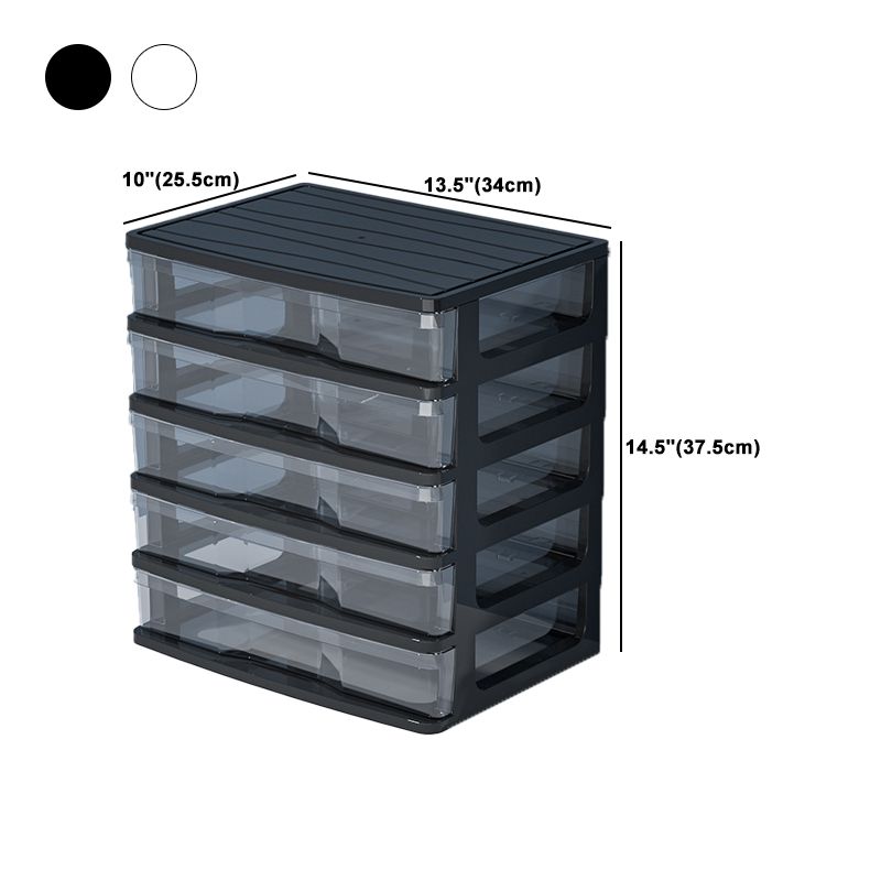 Modern Cabinet Plastic with Drawers Vertical Filing Cabinet for Office