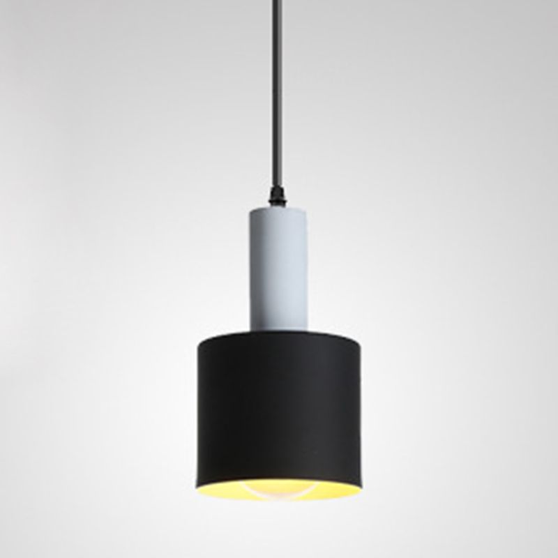 Metal Shaded Pendulum Light Nordic Style Single Suspension Lighting for Dining Room